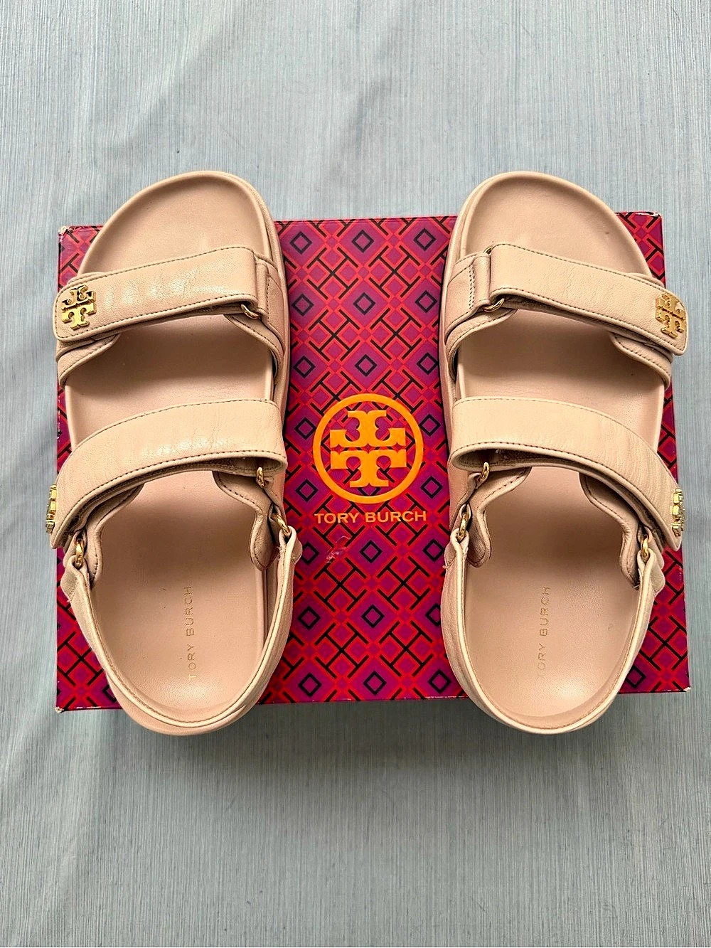 Tory Burch Mellow Sport Sandal Double-Strap Pink